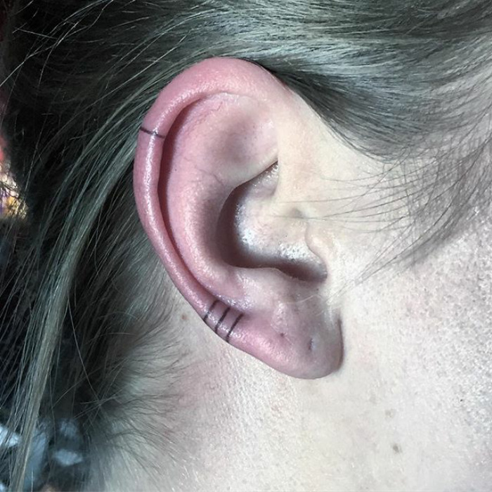 Illustration de l'article : Helix tattoo : la nouvelle mode qui envahit les r&eacute;seaux sociaux ! Ces 50 photos vous donneront envie d'en avoir un