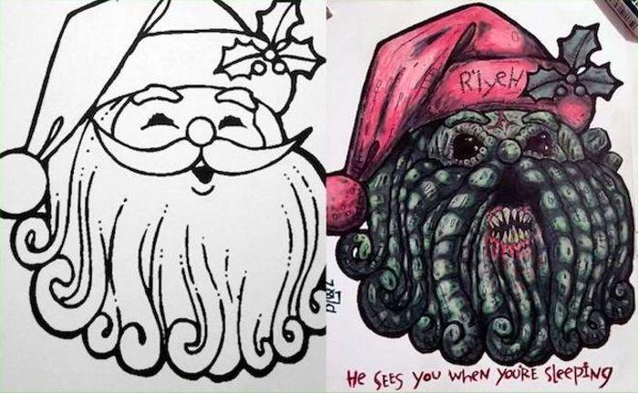 Illustration de l'article : Ces 24 parents ont détourné les cahiers de coloriages de leurs enfants