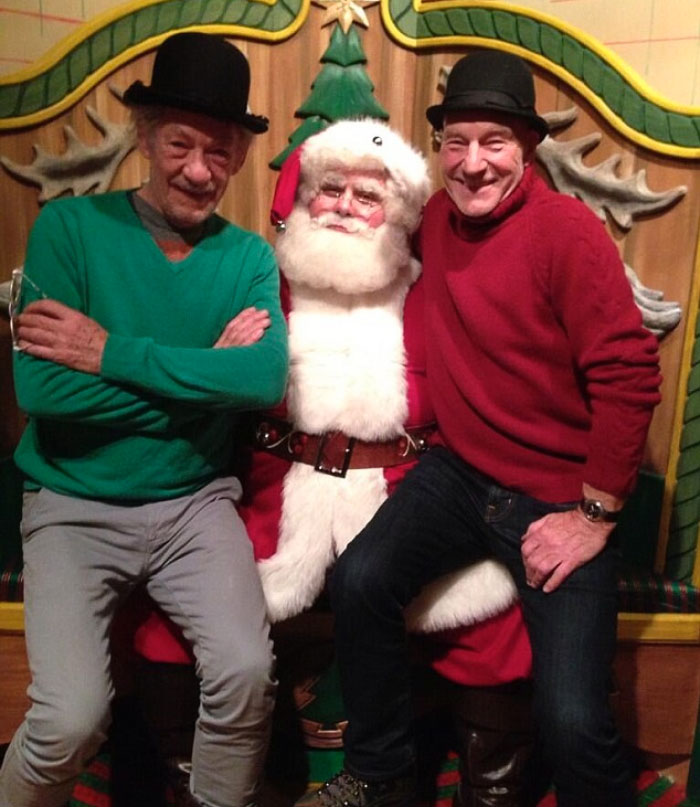 Illustration de l'article : 20 photos mettant en valeur la complicité entre Patrick Stewart et Ian McKellen