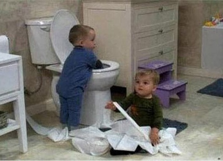 Illustration de l'article : Ces 20 photos qui montrent que les enfants sont les rois des bêtises