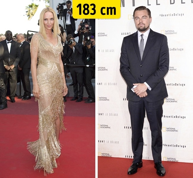 Illustration de l'article : 25 duos de stars qui font exactement la même taille !