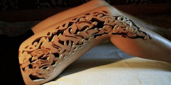 Illustration de l'article : 15 tatouages 3D plus vrais que nature