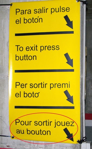 Illustration de l'article : 41 pires traductions du français en langues étrangères