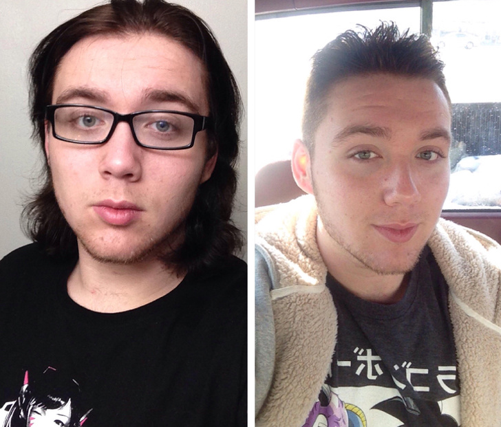 Illustration de l'article : Ces 21 photos qui montrent qu'une coupe de cheveux adaptée transforme le look