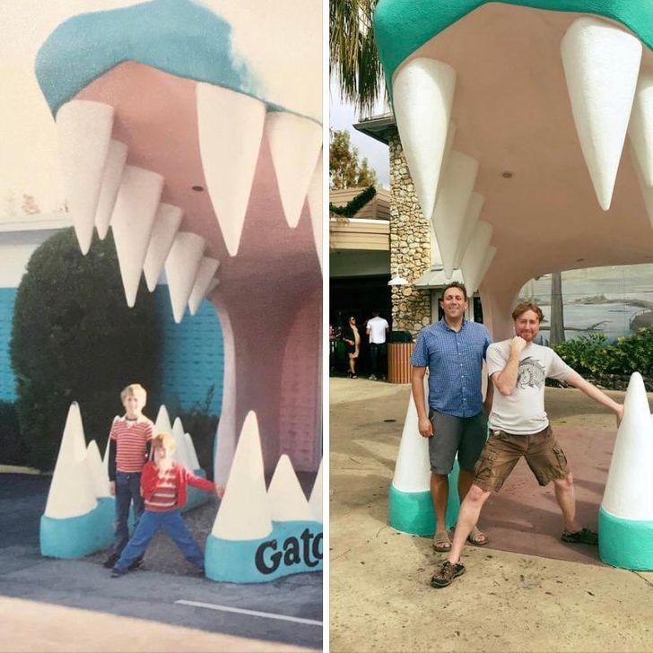 Illustration de l'article : Ces 20 photos avant/après pour les nostalgiques des souvenirs d'enfance