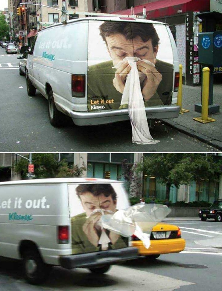 Illustration de l'article : Ces 21 publicités créatives qui sortent de l'ordinaire