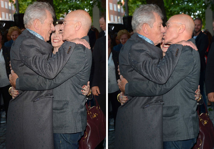 Illustration de l'article : 20 photos mettant en valeur la complicité entre Patrick Stewart et Ian McKellen