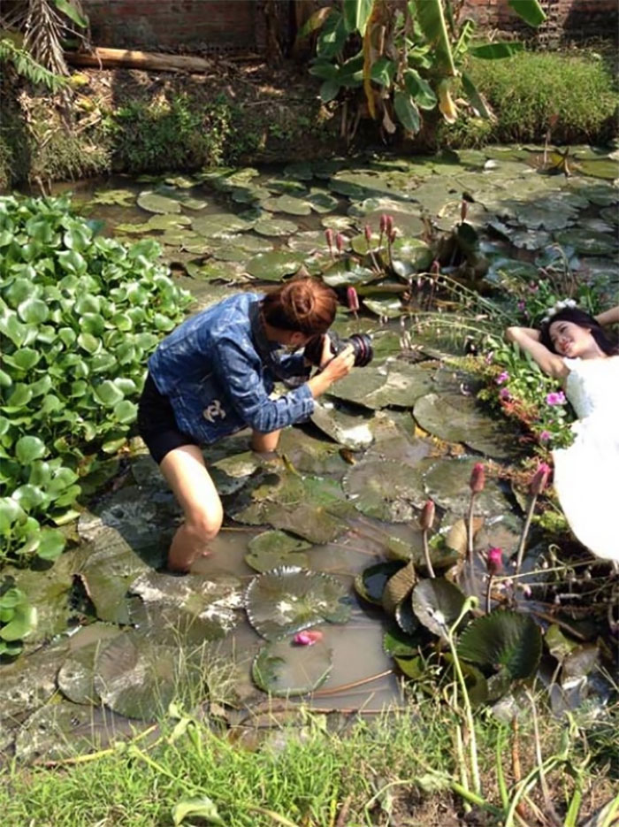 Illustration de l'article : 15 photos montrant qu’il faut savoir donner de sa personne pour être photographe de mariage