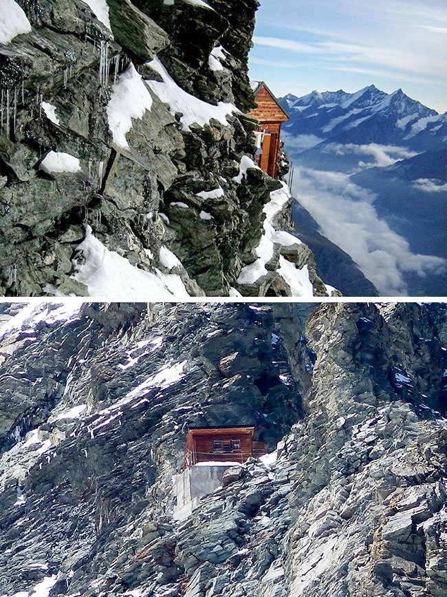 Illustration de l'article : 10 villages et habitations érigés dans des lieux extrêmement dangereux