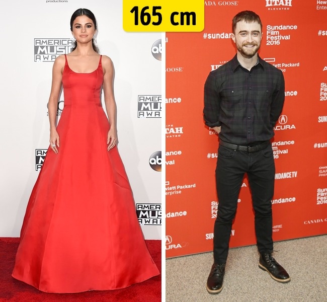 Illustration de l'article : 25 duos de stars qui font exactement la même taille !