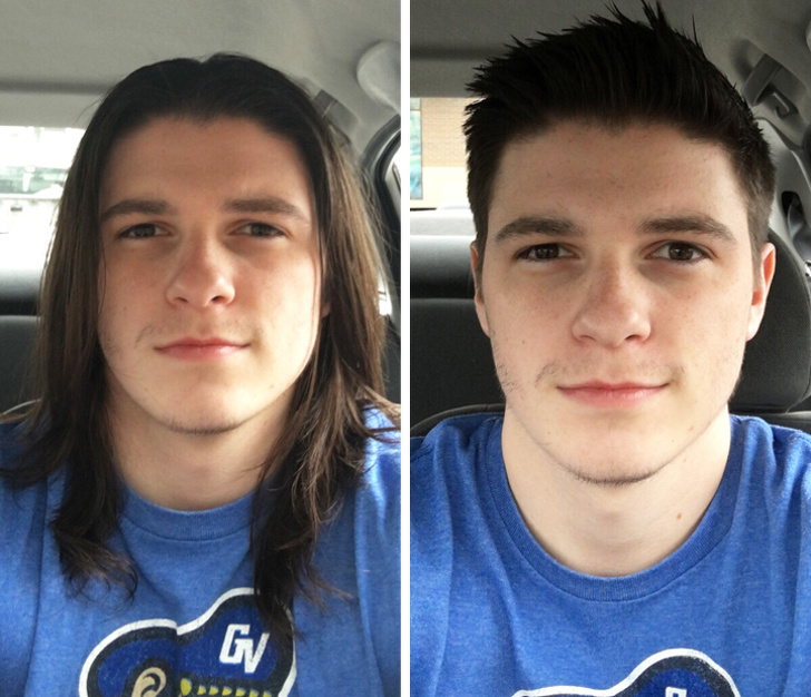 Illustration de l'article : Ces 21 photos qui montrent qu'une coupe de cheveux adaptée transforme le look