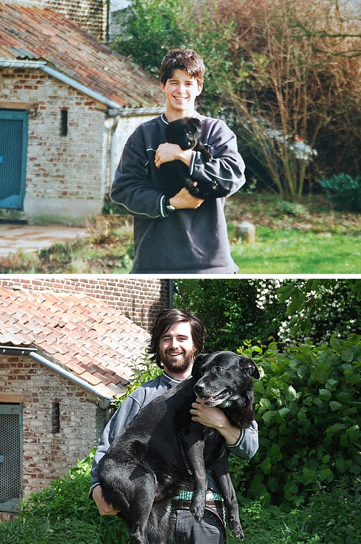 Illustration de l'article : Ces 18 photos qui sont la marque du temps qui passe