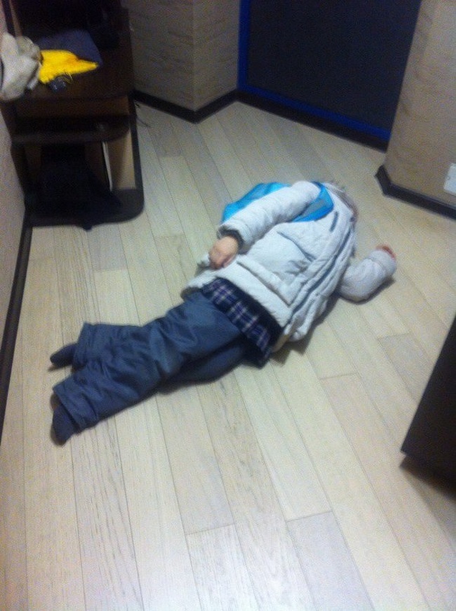 Illustration de l'article : Ces 22 photos qui résument bien ce qu'est la fatigue