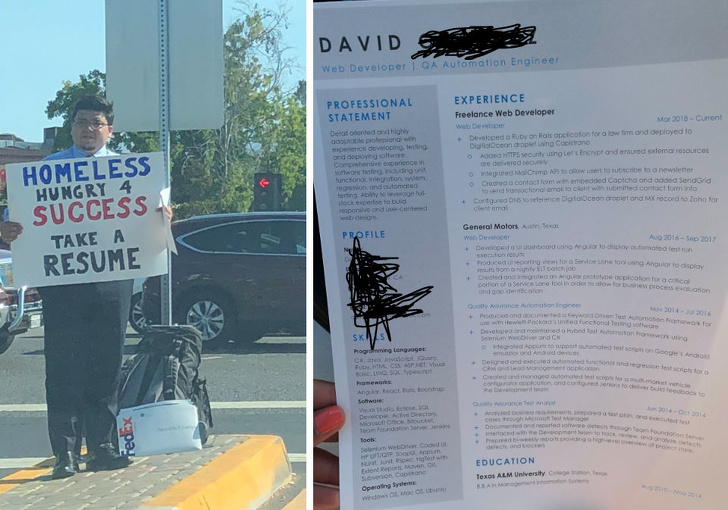 Illustration de l'article : Ces 20 personnes qui ont vécu un moment émouvant et marquant de leur vie