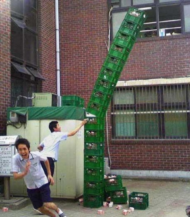 Illustration de l'article : 30 photographies non retouch&eacute;es prises quelques secondes avant une chute in&eacute;vitable