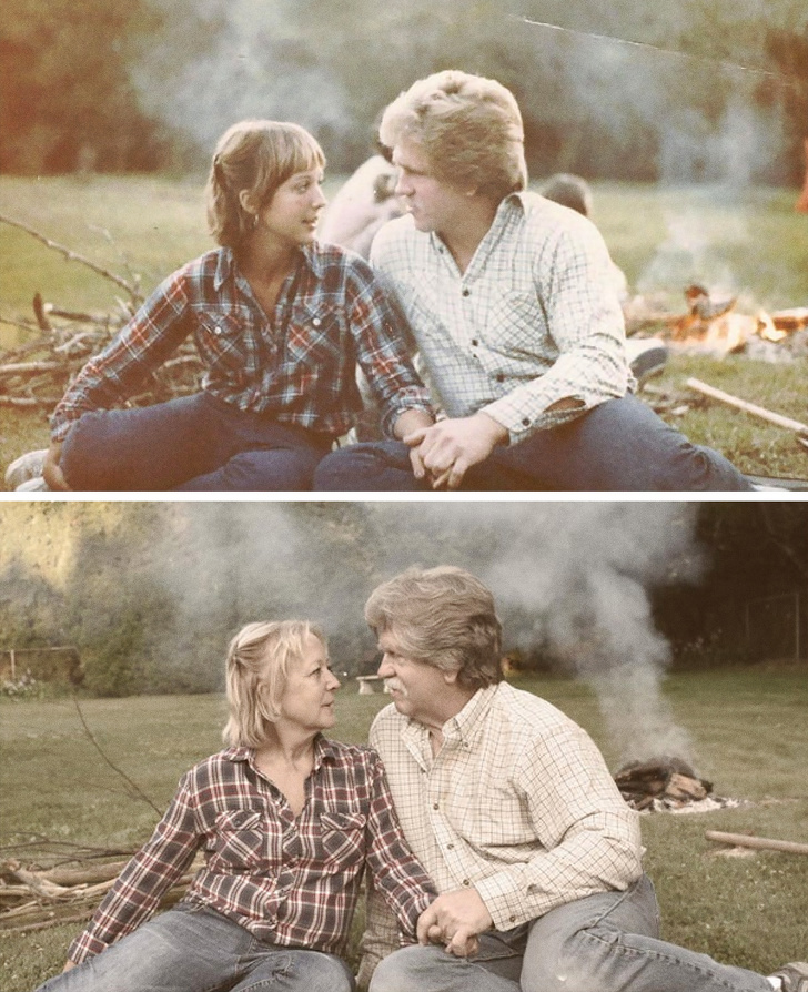 Illustration de l'article : Ces 20 photos de couples qui durent