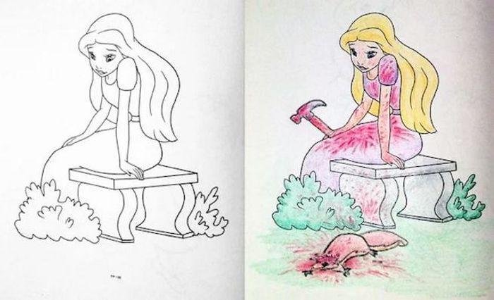 Illustration de l'article : Ces 24 parents ont détourné les cahiers de coloriages de leurs enfants