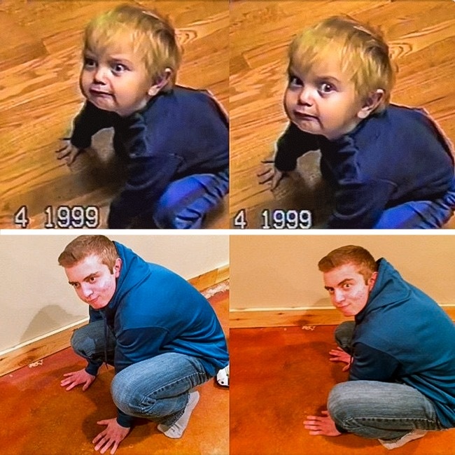 Illustration de l'article : 23 photos de famille remises au go&ucirc;t du jour de fa&ccedil;on hilarante 