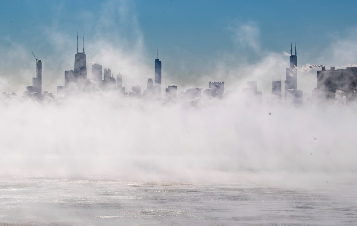 Illustration de l'article : Ces 12 photos de l'Amérique du Nord paralysée par le froid