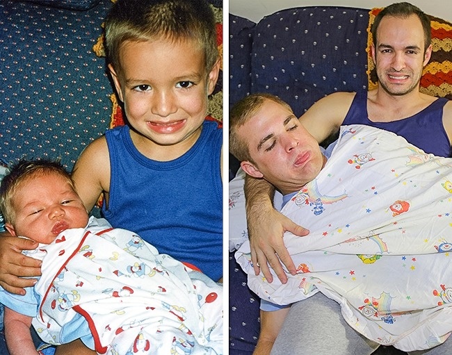 Illustration de l'article : 23 photos de famille remises au go&ucirc;t du jour de fa&ccedil;on hilarante 