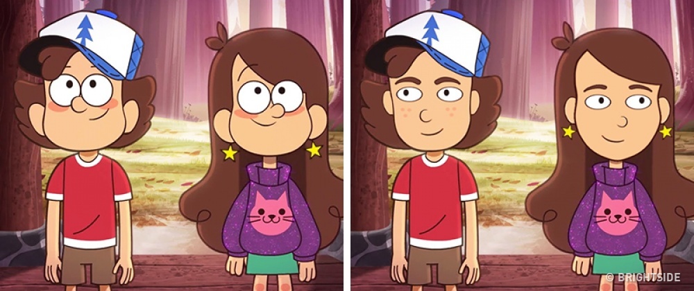 Illustration de l'article : 15 personnages de dessins-anim&eacute;s humanis&eacute;s