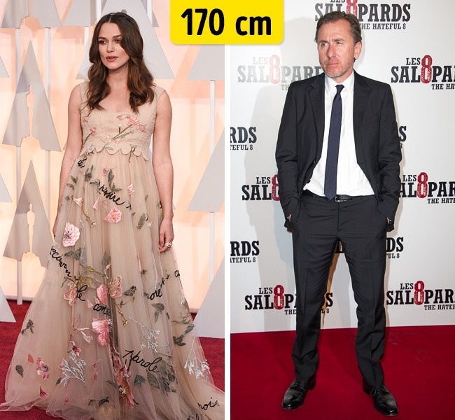 Illustration de l'article : 25 duos de stars qui font exactement la même taille !