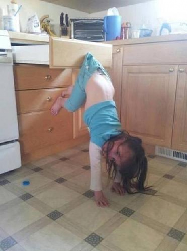 Illustration de l'article : 18 photos d’enfants prises en plein flagrant délit de bêtise