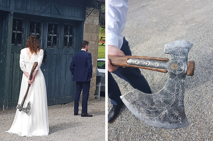 Illustration de l'article : Ces 23 photos originales de mariage pas comme les autres