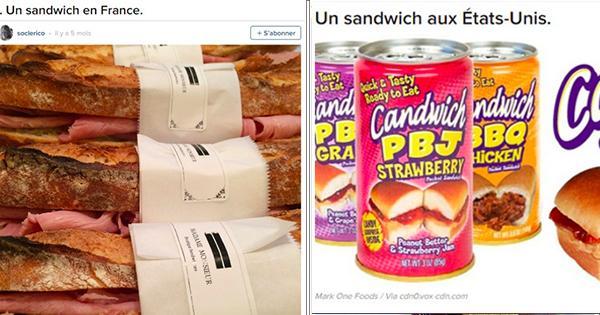 Illustration de l'article : 9 photos choquantes montrant la différence entre la cuisine française et la cuisine américaine !