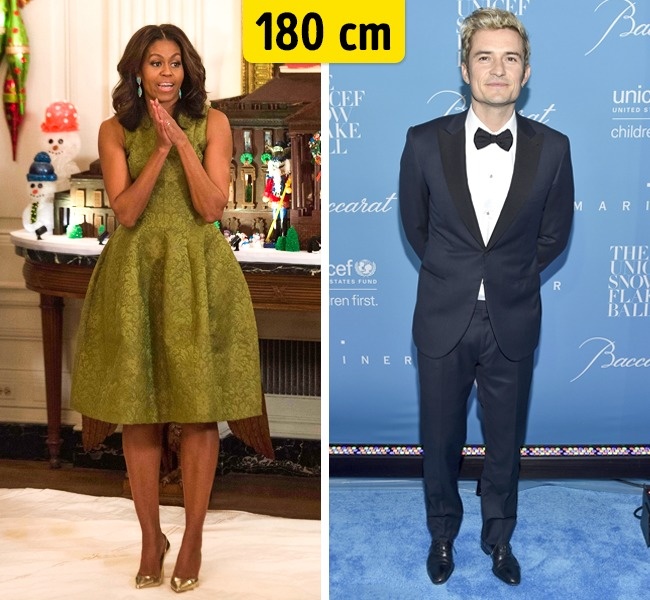 Illustration de l'article : 25 duos de stars qui font exactement la même taille !