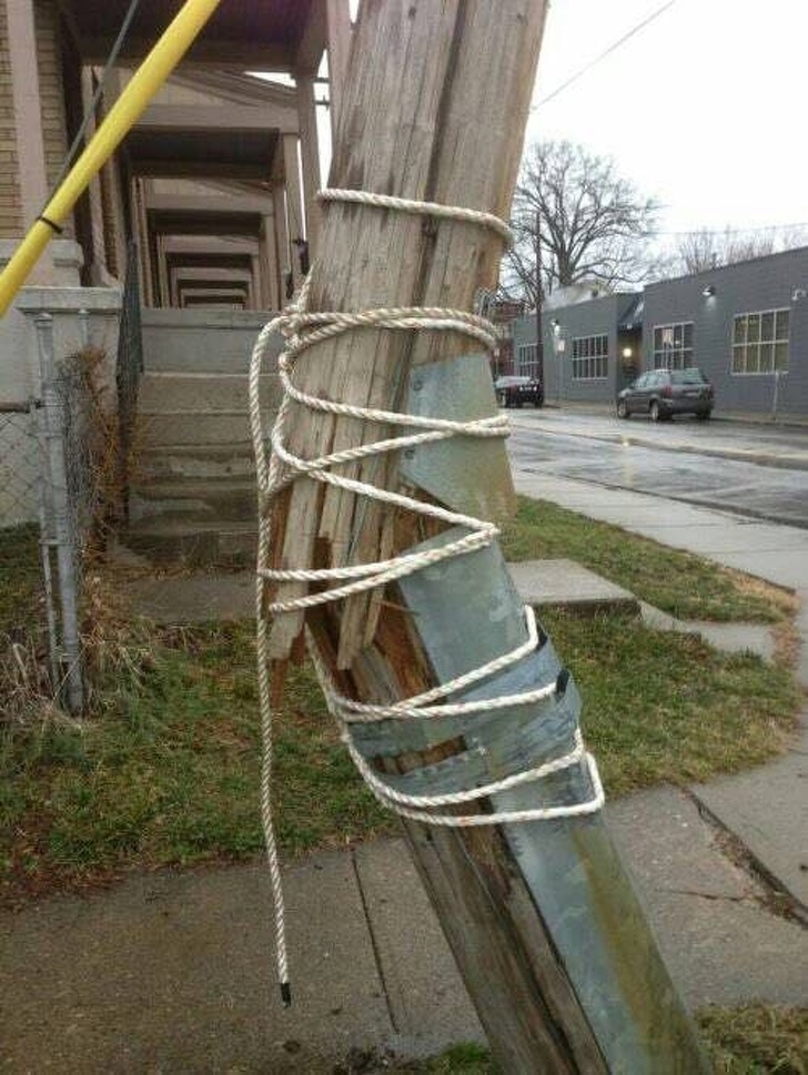 Illustration de l'article : Ces 28 photos de bricoleurs du dimanche qui ont tenté de réparer ou de construire quelque chose