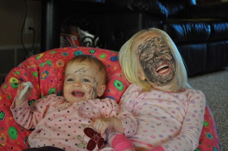 Illustration de l'article : Ces 20 photos qui montrent que les enfants sont les rois des bêtises