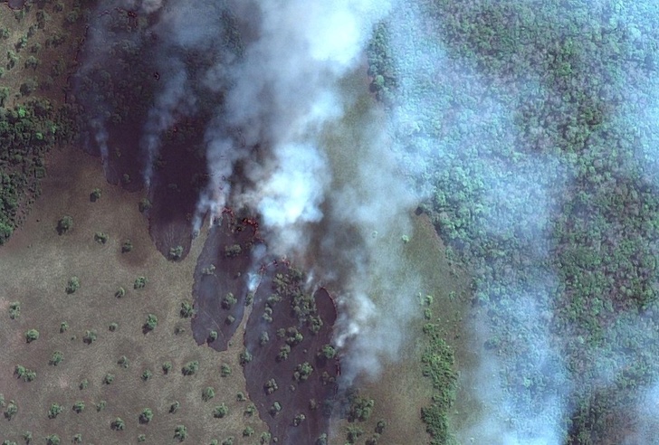 Illustration de l'article : Ces 19 vues de l'espace qui montrent notre impact sur la Terre