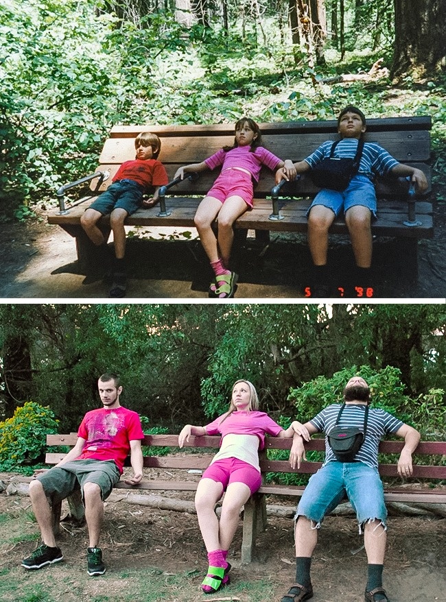 Illustration de l'article : 23 photos de famille remises au go&ucirc;t du jour de fa&ccedil;on hilarante 