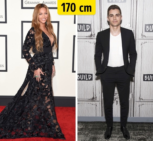 Illustration de l'article : 25 duos de stars qui font exactement la même taille !