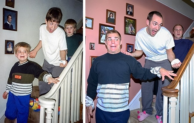 Illustration de l'article : 23 photos de famille remises au go&ucirc;t du jour de fa&ccedil;on hilarante 