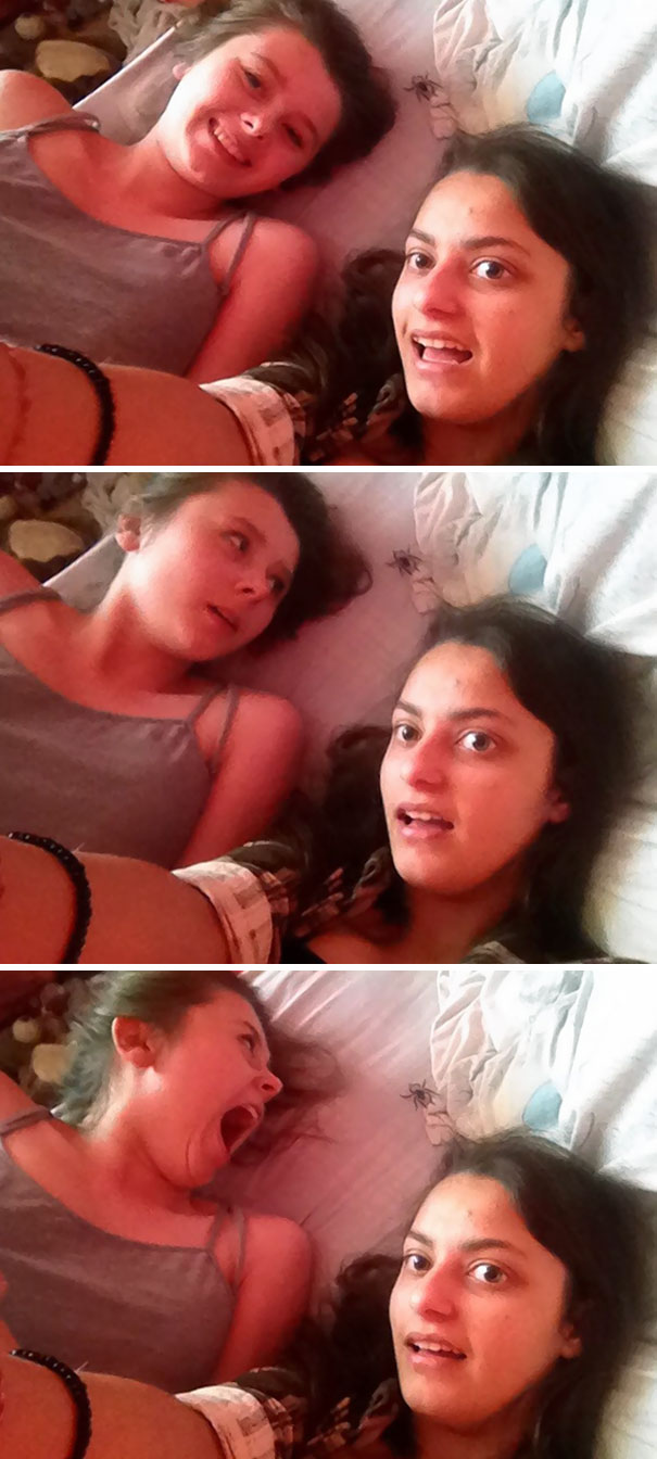 Illustration de l'article : 40 selfies complètement gâchés par un arrière-plan douteux