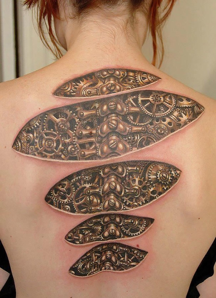Illustration de l'article : Ces 34 tatouages 3D pour un effet réussi