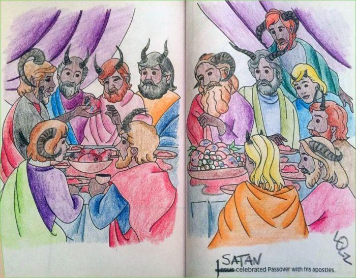 Illustration de l'article : Ces 24 parents ont détourné les cahiers de coloriages de leurs enfants