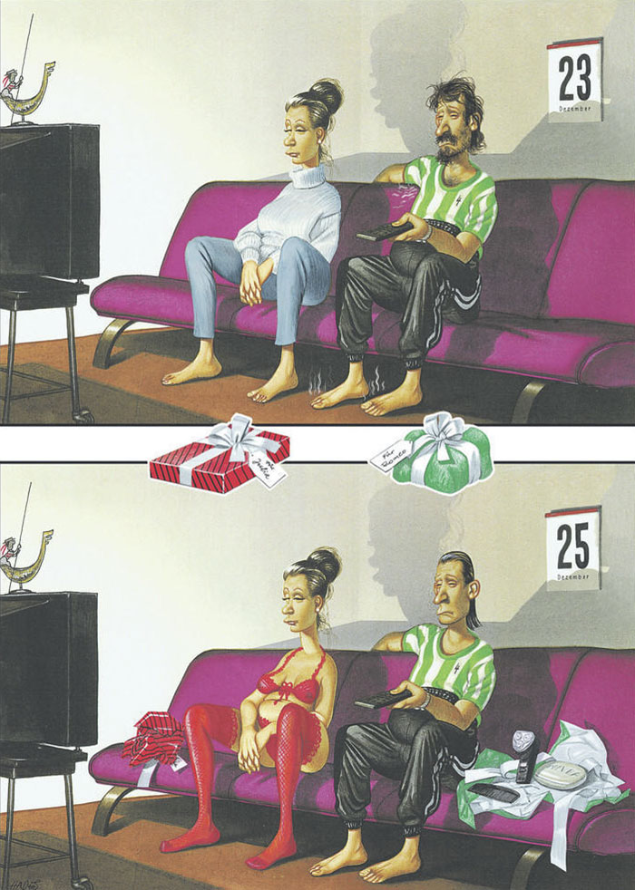 Illustration de l'article : Ces 17 illustrations percutantes du caricaturiste Gerhard Haderer