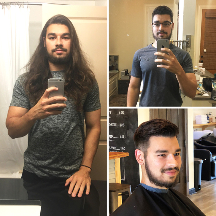 Illustration de l'article : Ces 21 photos qui montrent qu'une coupe de cheveux adaptée transforme le look